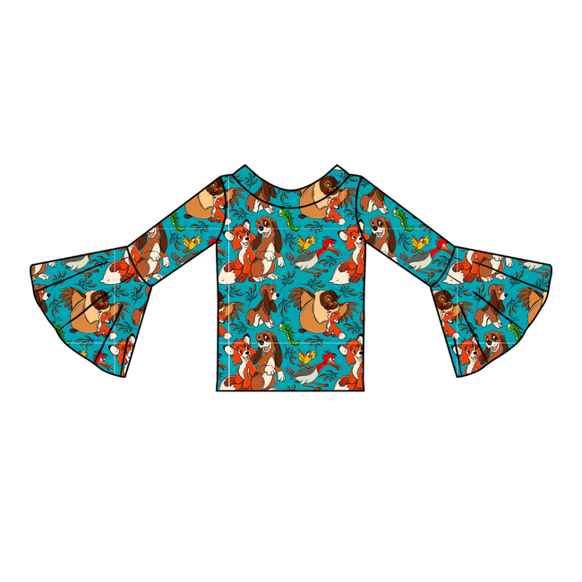 Friends Forever Rosa Flare Top Bamboo - PRE ORDER