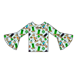 Christmas Crafts Rosa Bell Sleeve Top - Knit - Pre Order - Christmas Special