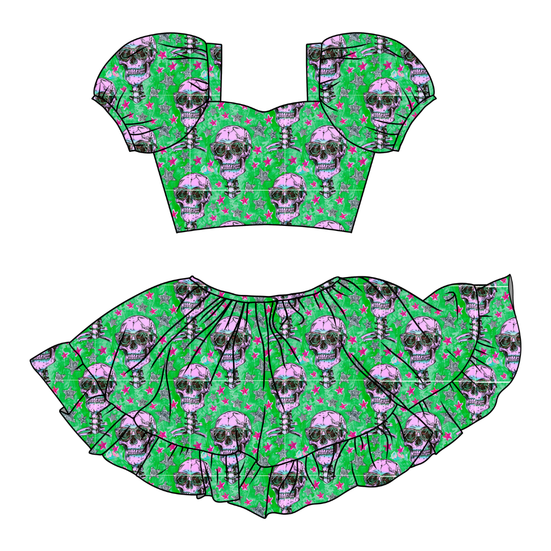 Bad 2 The Bone - Starlet Skirt Set Knit - PRE ORDER