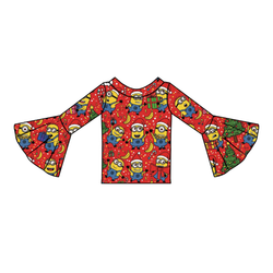 Holiday Shenanigans Rosa Bell Sleeve Top - Knit - Pre Order - Christmas Special