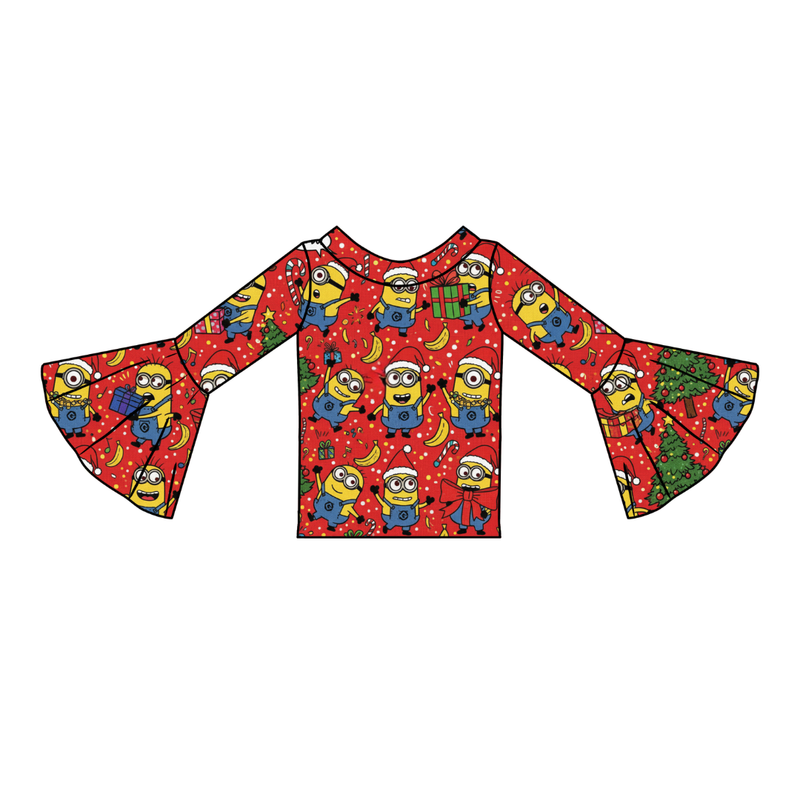 Holiday Shenanigans Rosa Bell Sleeve Top - Knit - Pre Order - Christmas Special