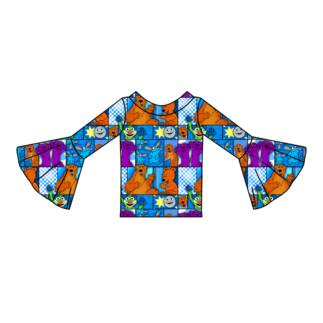 House of Blue Rosa Flare Top Bamboo - PRE ORDER