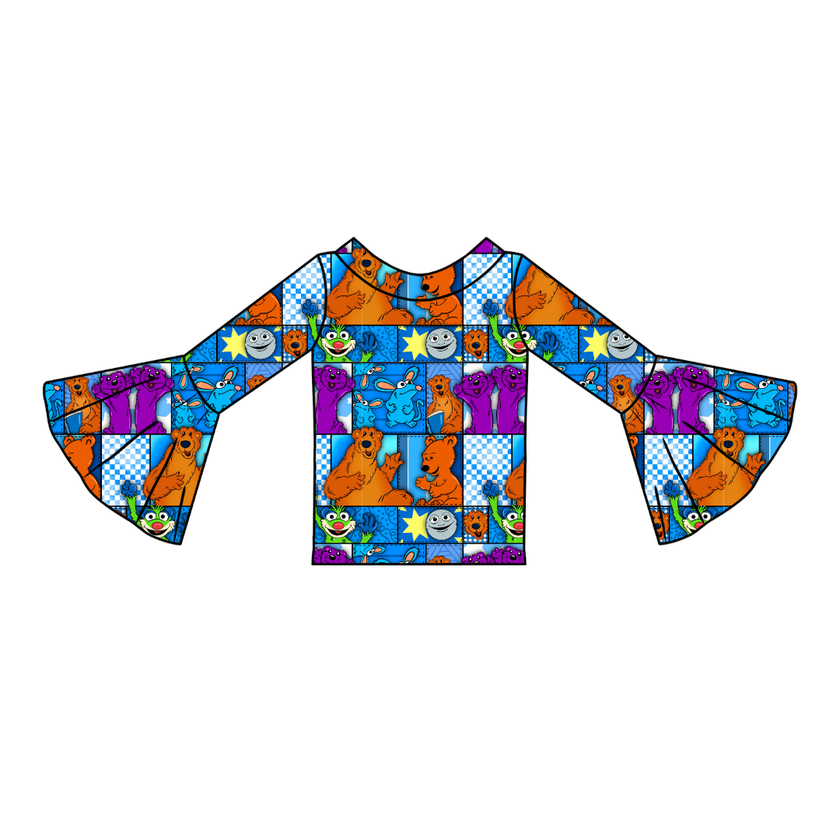 House of Blue Rosa Flare Top Bamboo - PRE ORDER