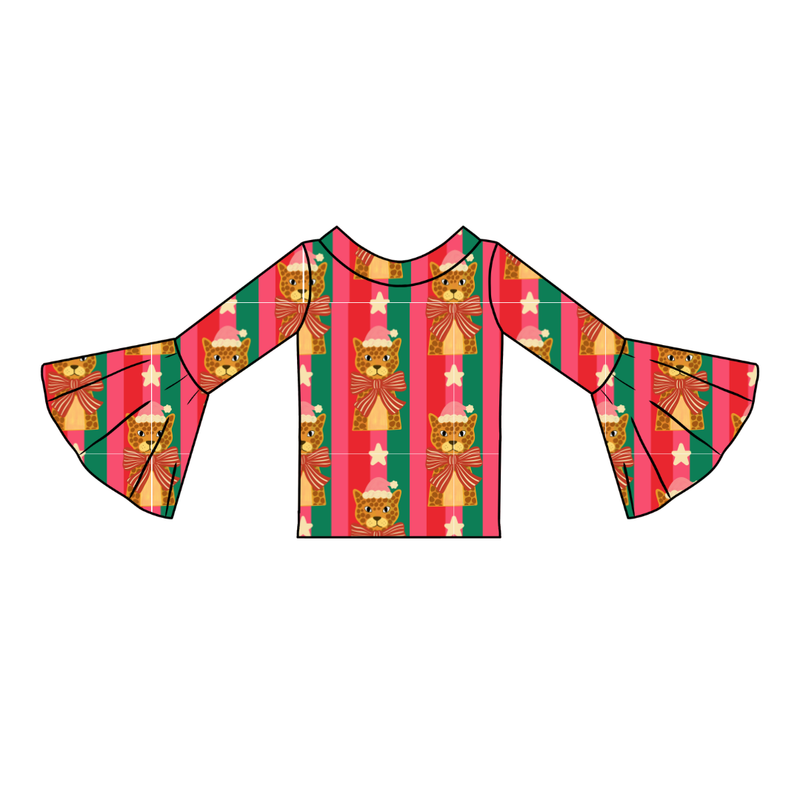 Festive & Fierce Rosa Bell Sleeve Top - Knit - Pre Order - Christmas Special
