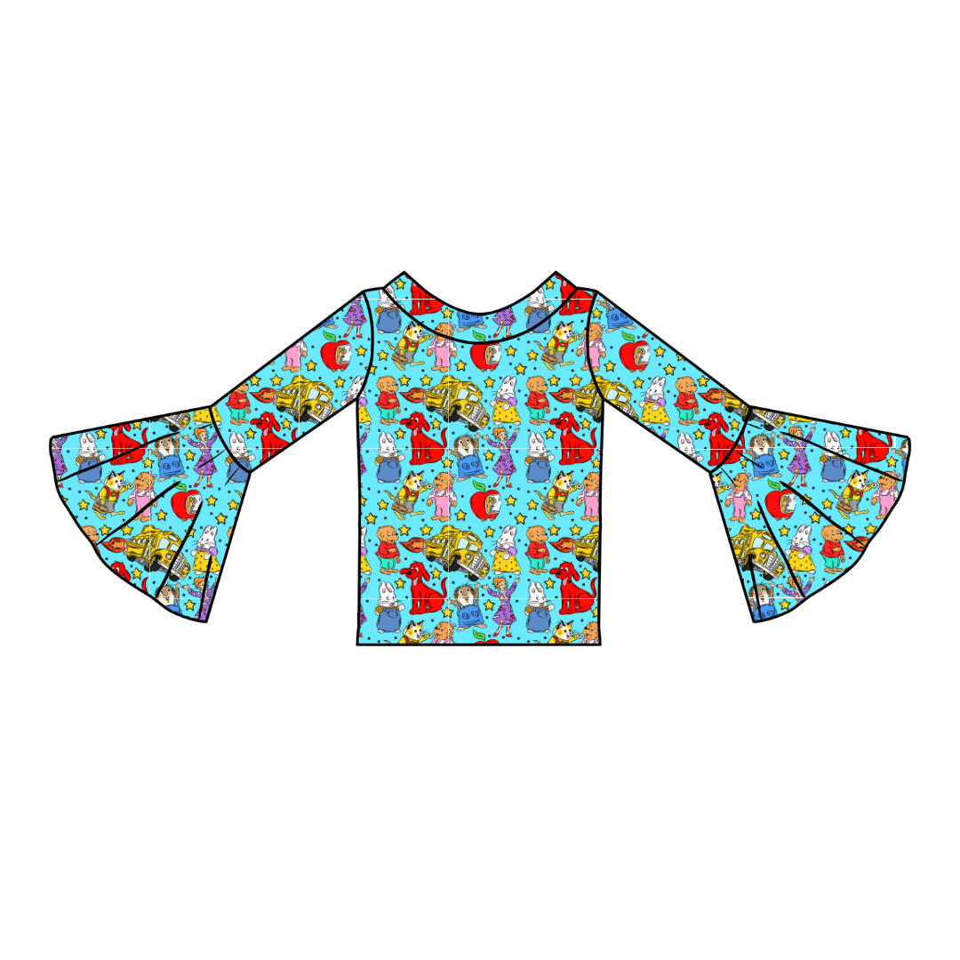 Growing Up Together Rosa Flare Top Bamboo - PRE ORDER