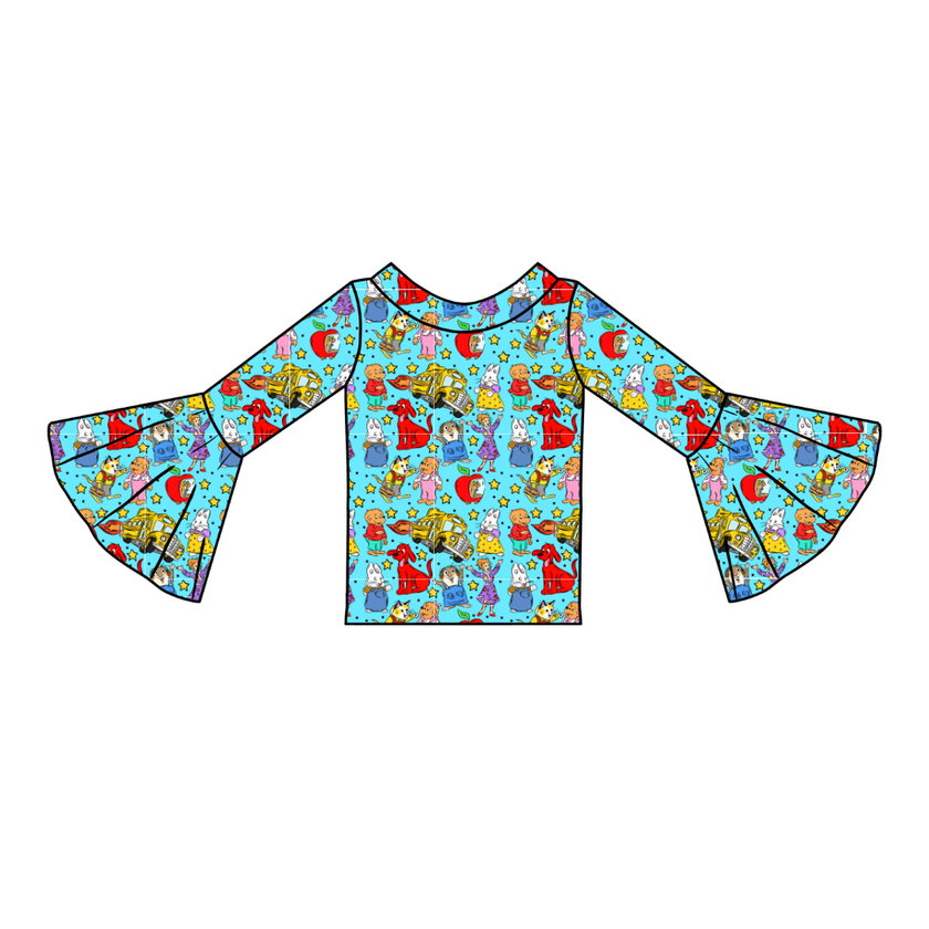 Growing Up Together Rosa Flare Top Bamboo - PRE ORDER