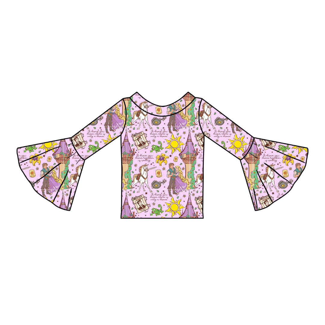 Floating Lights Rosa Flare Top Bamboo - PRE ORDER