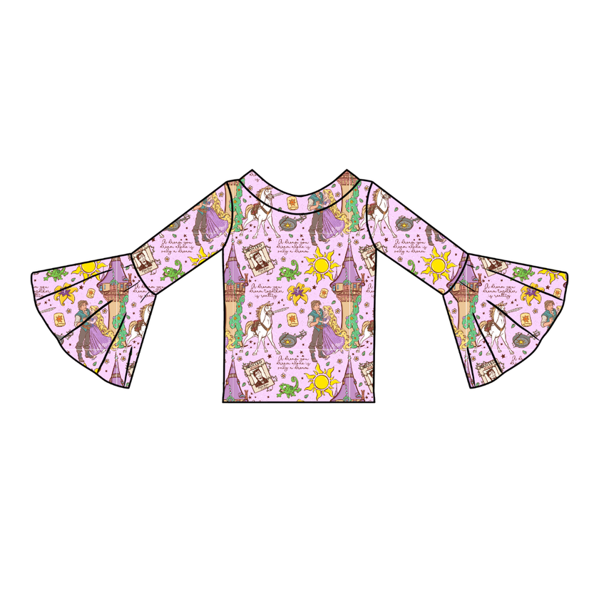 Floating Lights Rosa Flare Top Bamboo - PRE ORDER