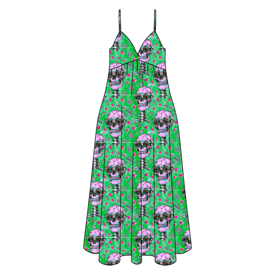 Bad 2 The Bone Harper Women's Low Back Dress Bamboo - Pre Order