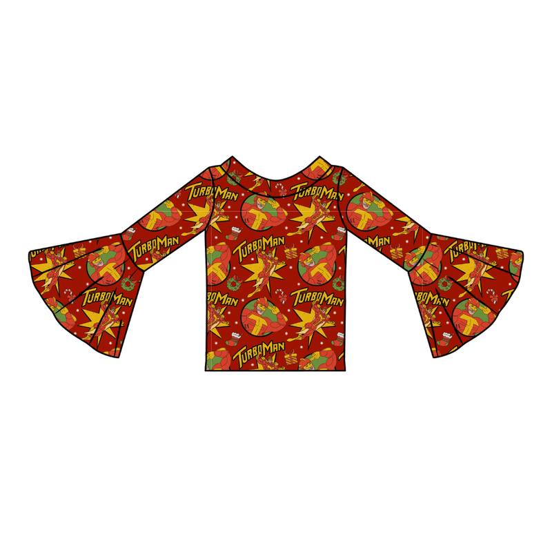 Turbo Rosa Bell Sleeve Top - Knit - Pre Order - Christmas Special
