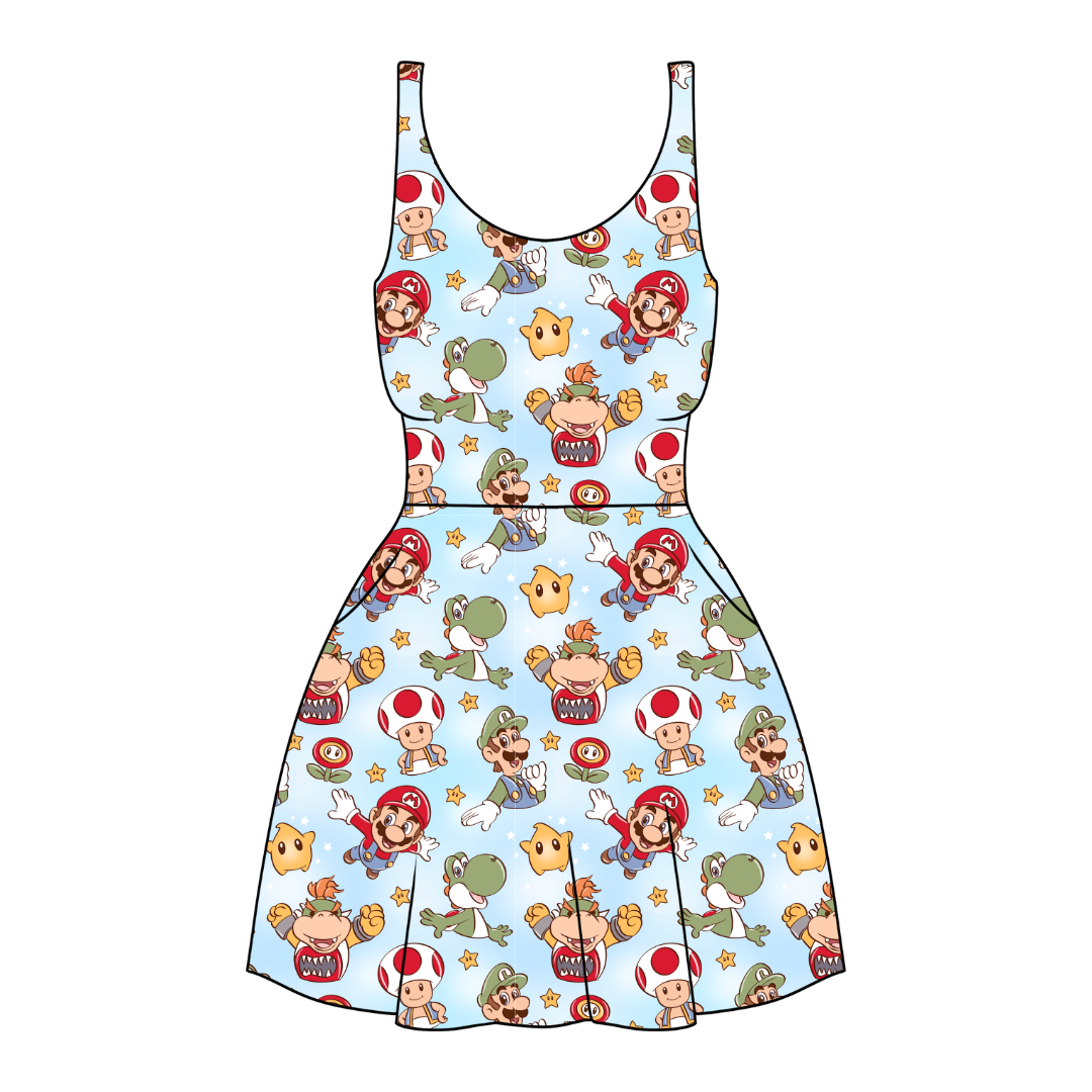 Dino Might Women's Reverie Dress - Pre Order