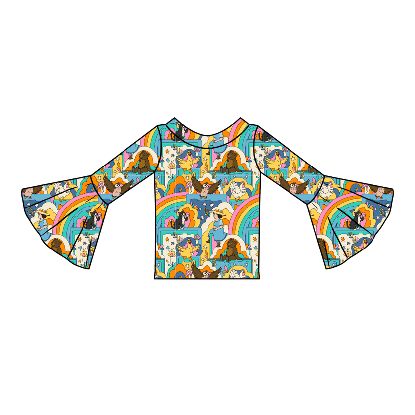 Painted Skys Rosa Flare Top Bamboo - PRE ORDER