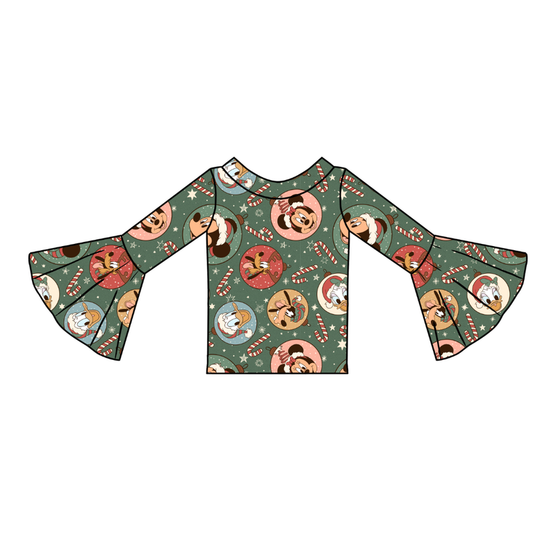 Main St Magic Rosa Bell Sleeve Top - Knit - Pre Order - Christmas Special