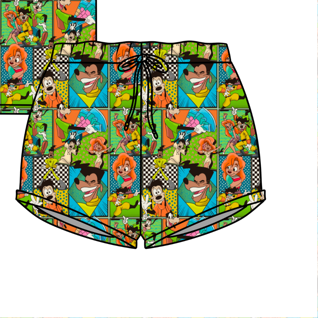 Stand Out Jazzy Adult Pajama Bamboo Shorts - Pre Order