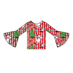Falala Care Rosa Bell Sleeve Top - Knit - Pre Order - Christmas Special