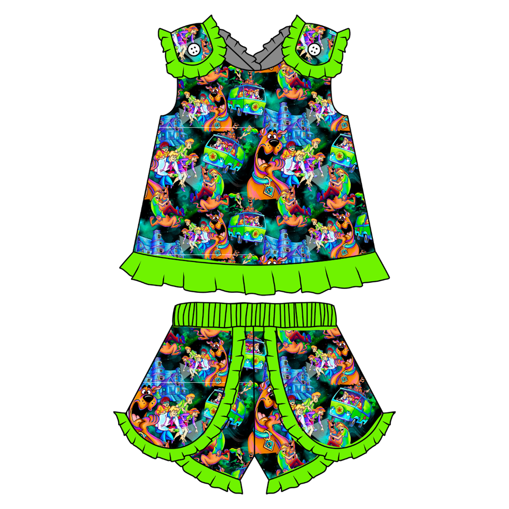 Mystery - Evie Tulip Short Set Knit - PRE ORDER