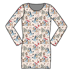 Heeler Holiday Abby Ribbed Dress - Knit - Pre Order - Christmas Special