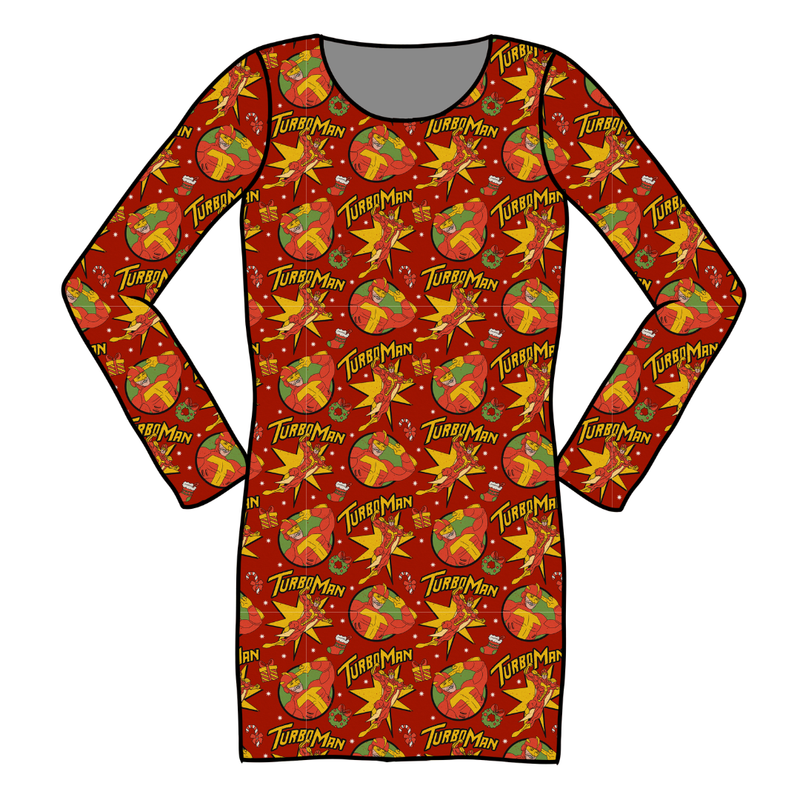 Turbo Abby Ribbed Dress - Knit - Pre Order - Christmas Special