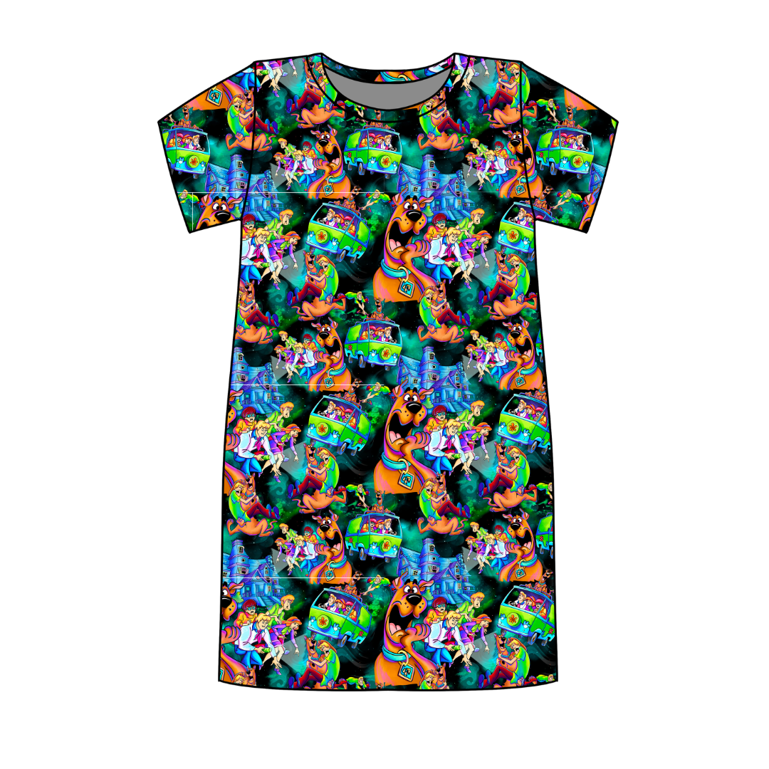 Mystery Poppy Oversized Sleep Shirt Bamboo - Pre Order