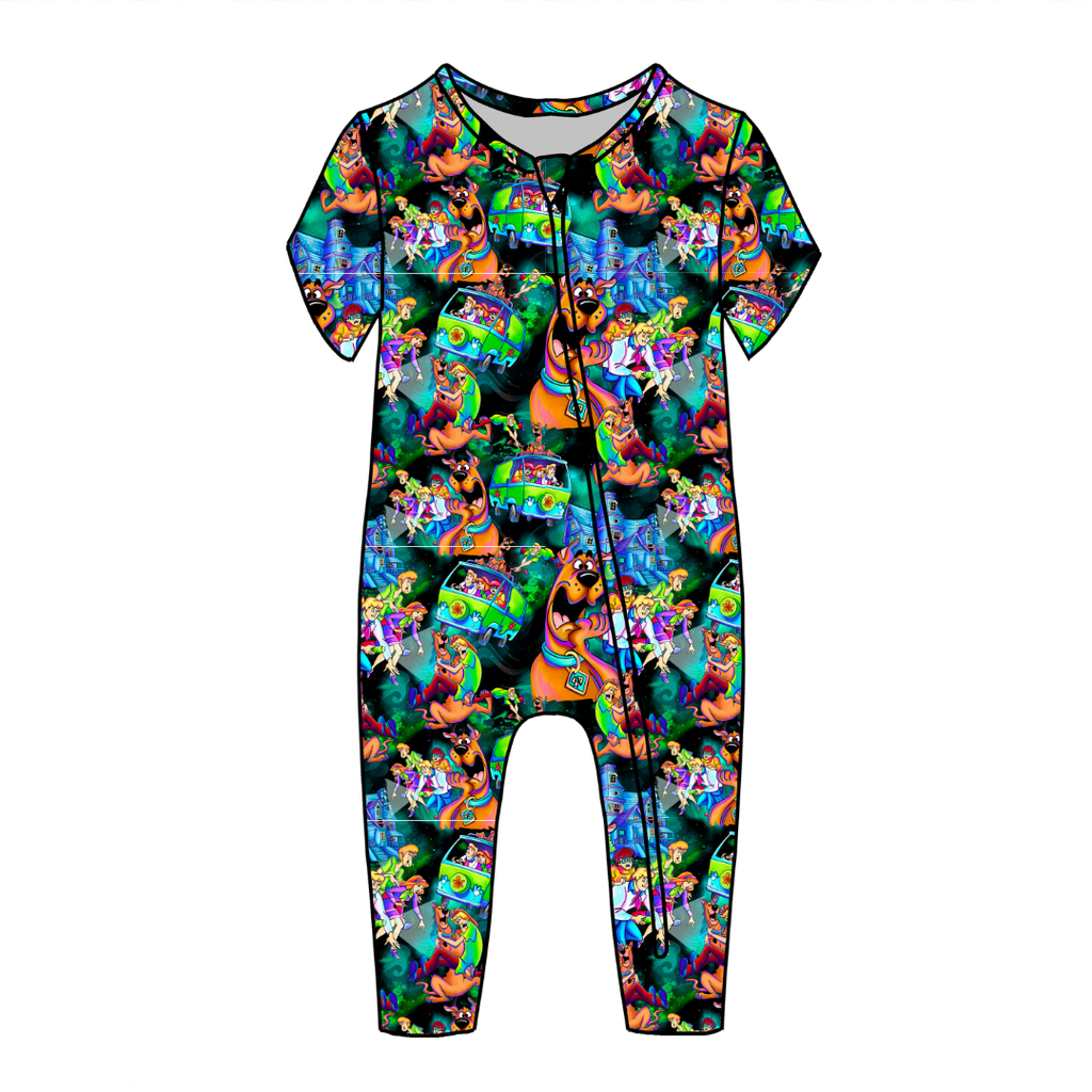 Mystery Dandelion Short Sleeve Sleeper Bamboo - PRE ORDER
