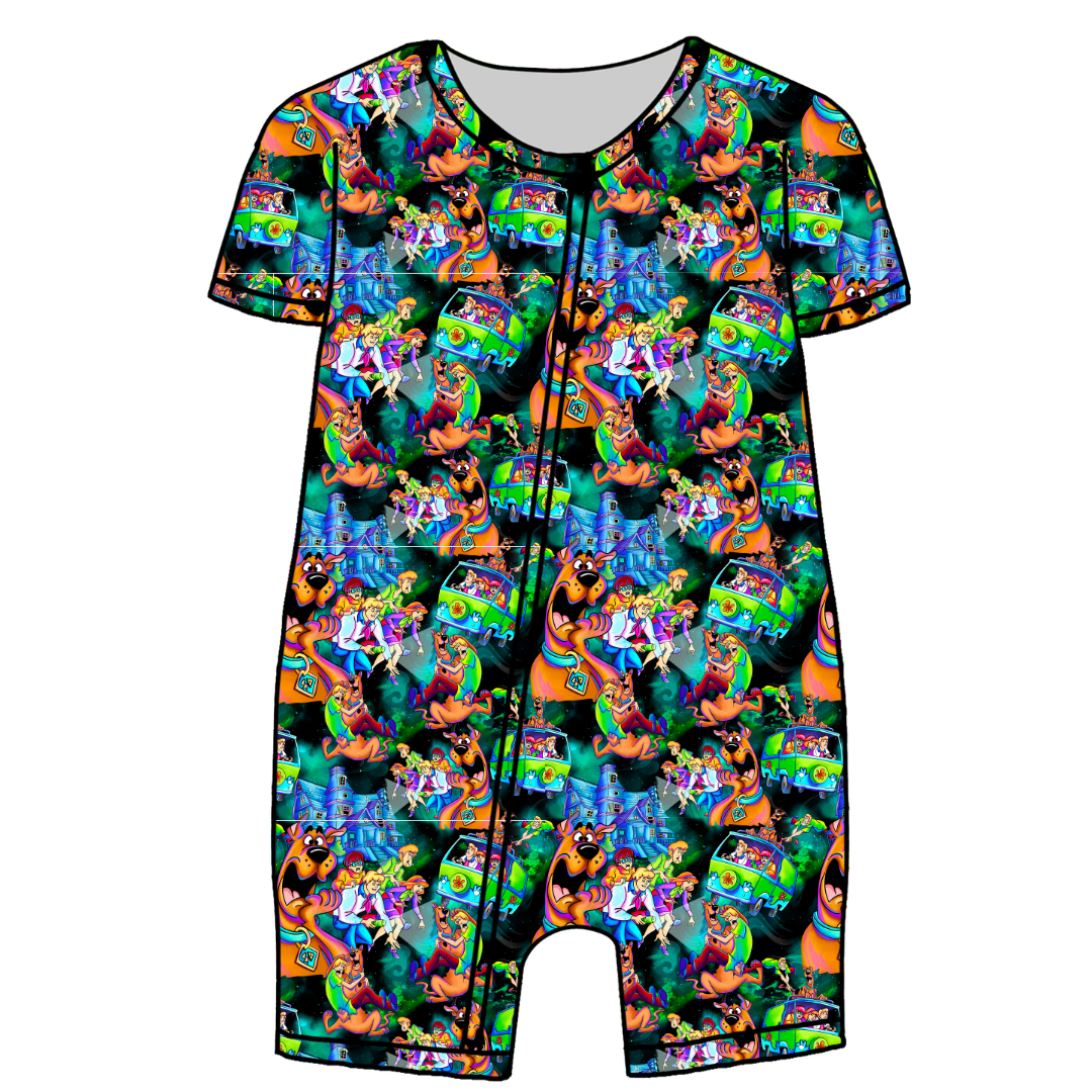 Mystery Bliss Short Sleeve Zippy Bamboo - PRE ORDER