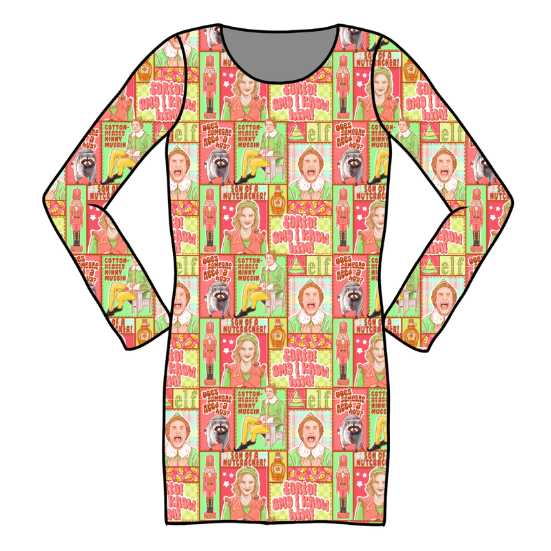 Someone Needs a Hug Abby Ribbed Dress - Knit - Pre Order - Christmas Special