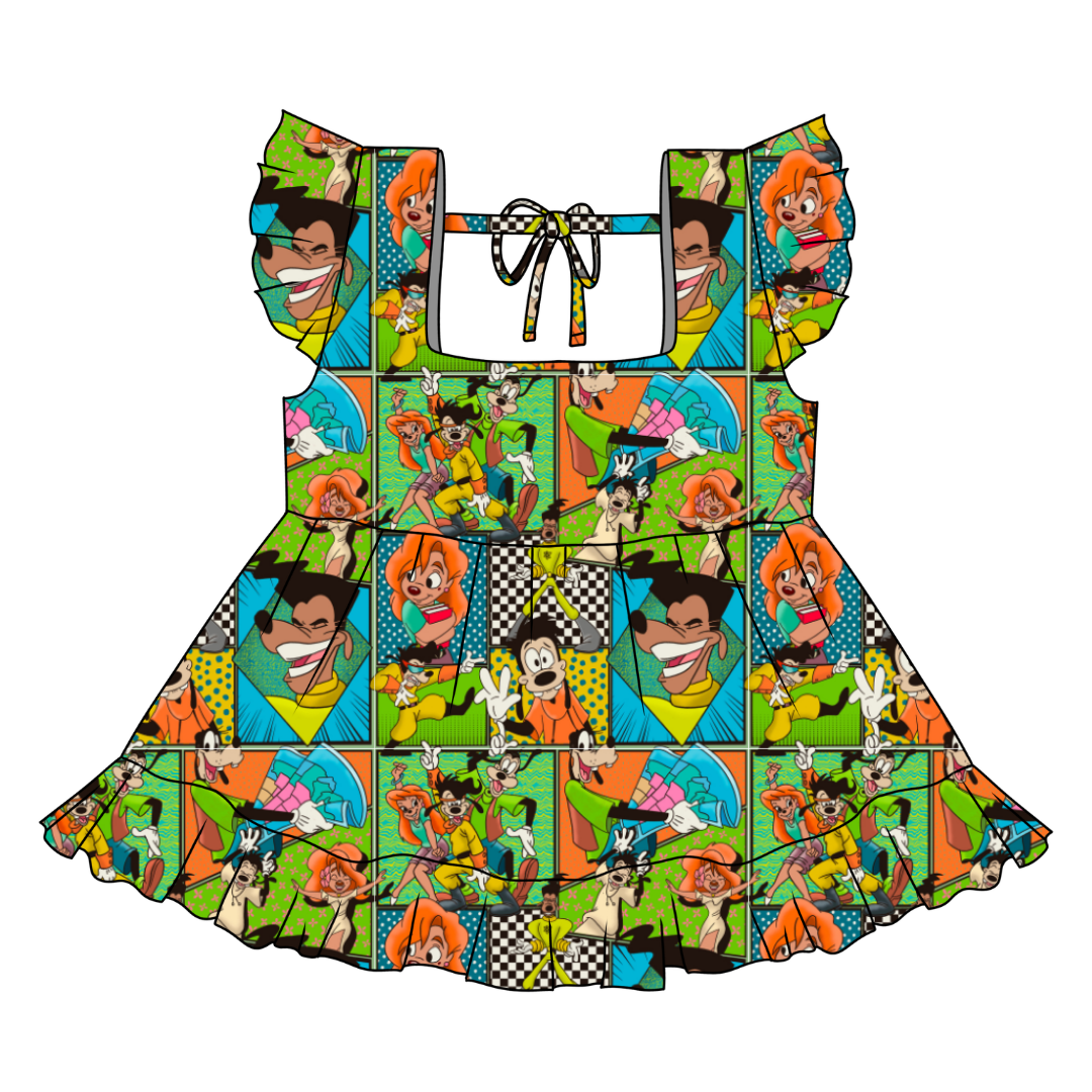 Stand Out - Sadie Tie Back Ruffle Top - PRE ORDER