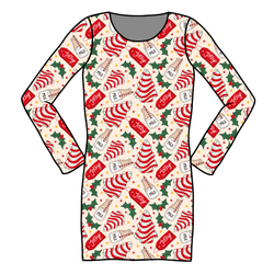Tree Cakes Abby Ribbed Dress - Knit - Pre Order - Christmas Special