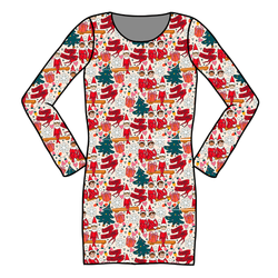 Milk & Mischief Abby Ribbed Dress - Knit - Pre Order - Christmas Special