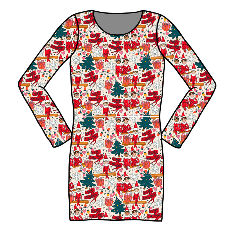 Milk & Mischief Abby Ribbed Dress - Knit - Pre Order - Christmas Special
