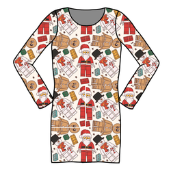 Building Christmas Memories Abby Ribbed Dress - Knit - Pre Order - Christmas Special