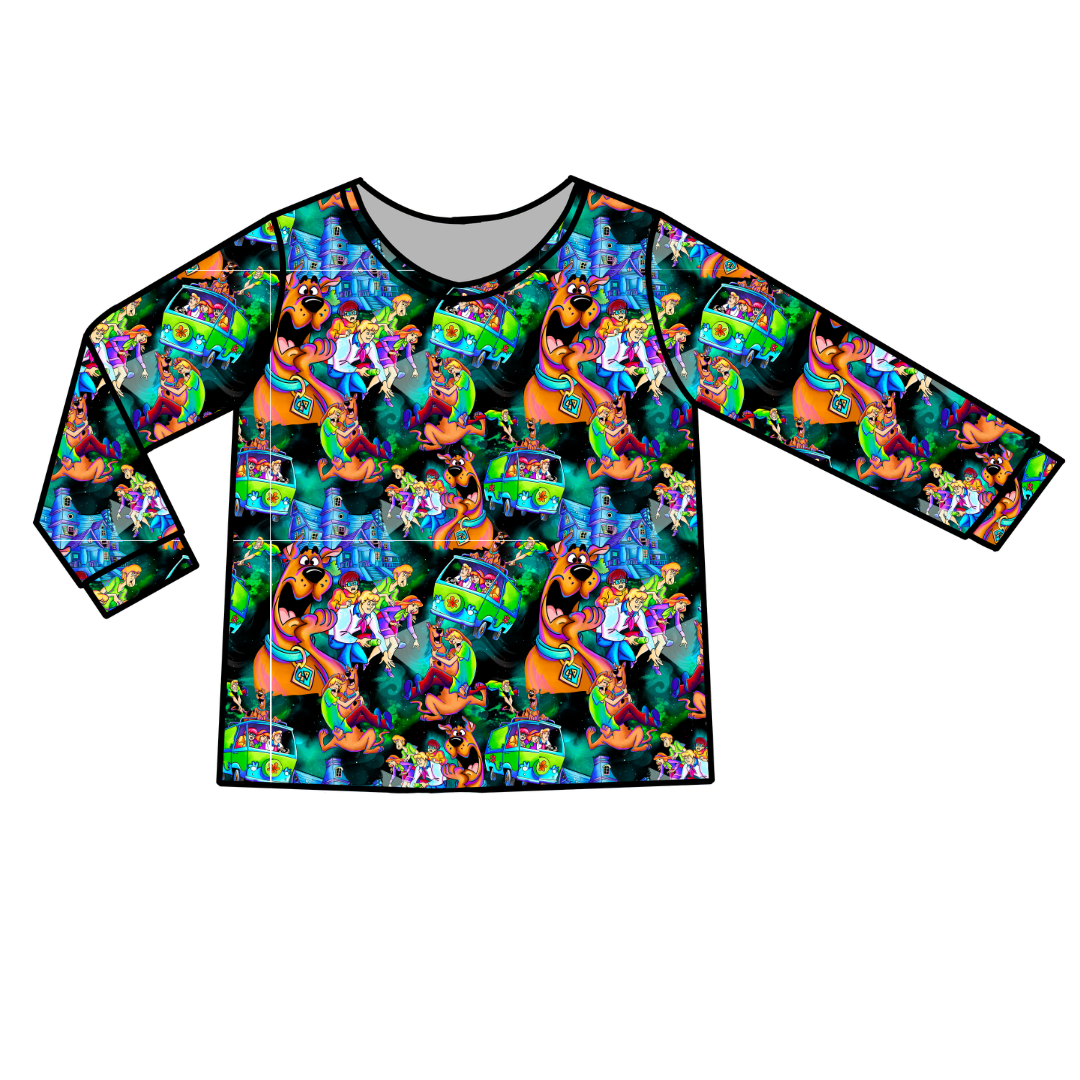 Mystery - Ruby Long Sleeve Bamboo Shirt - Pre Order