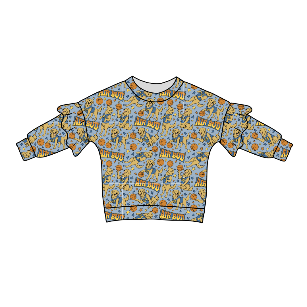 Golden MVP Lillie Ruffle Sweater Bamboo - PRE ORDER