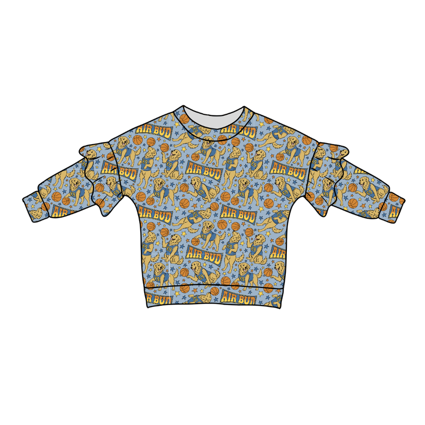 Golden MVP Lillie Ruffle Sweater Bamboo - PRE ORDER