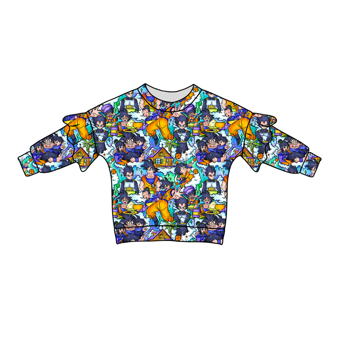 Limitless Lillie Ruffle Sweater Bamboo - PRE ORDER