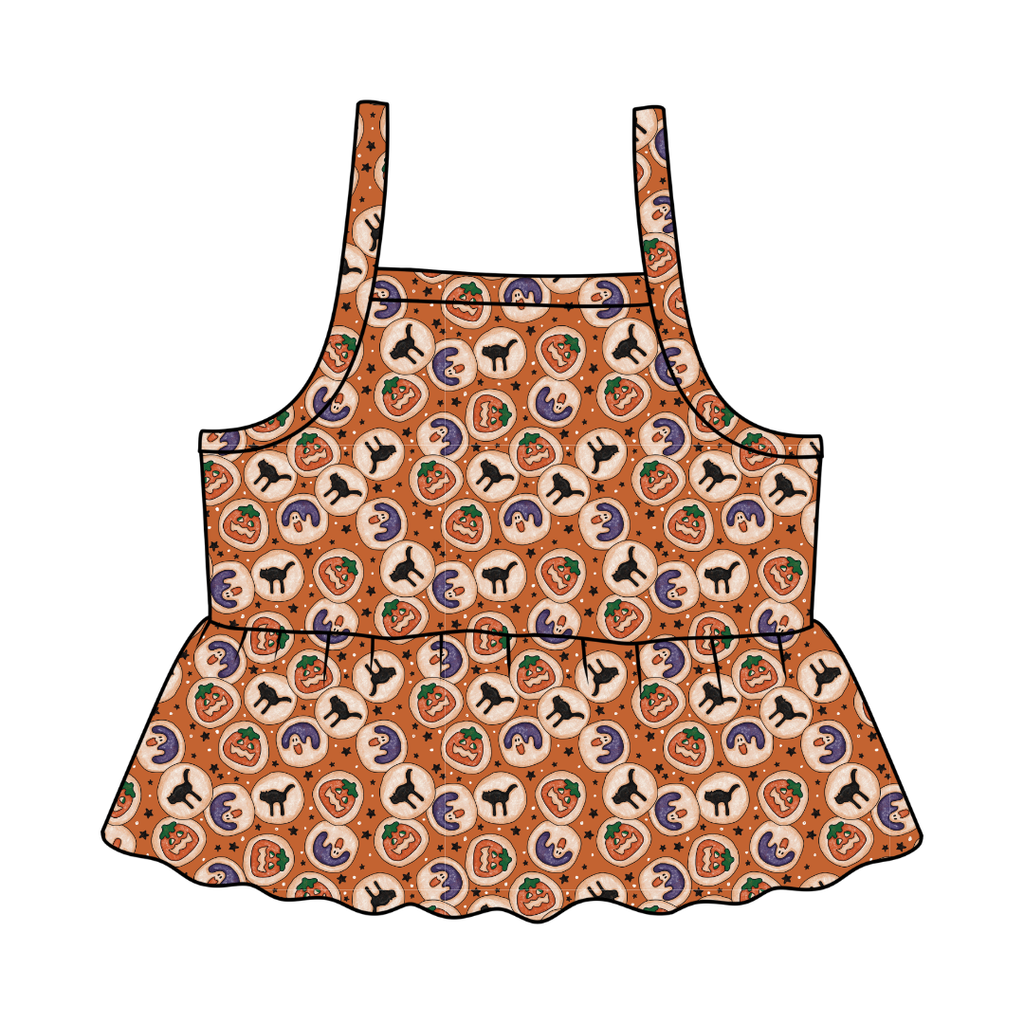 Cookie Party - Tootsie Peplum Tank Knit - PRE ORDER