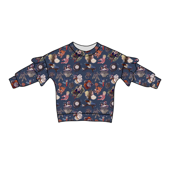 The Babe Lillie Ruffle Sweater Bamboo - PRE ORDER