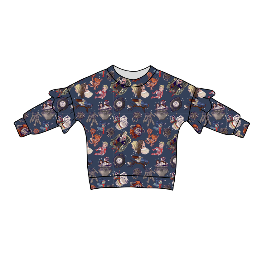 The Babe Lillie Ruffle Sweater Bamboo - PRE ORDER