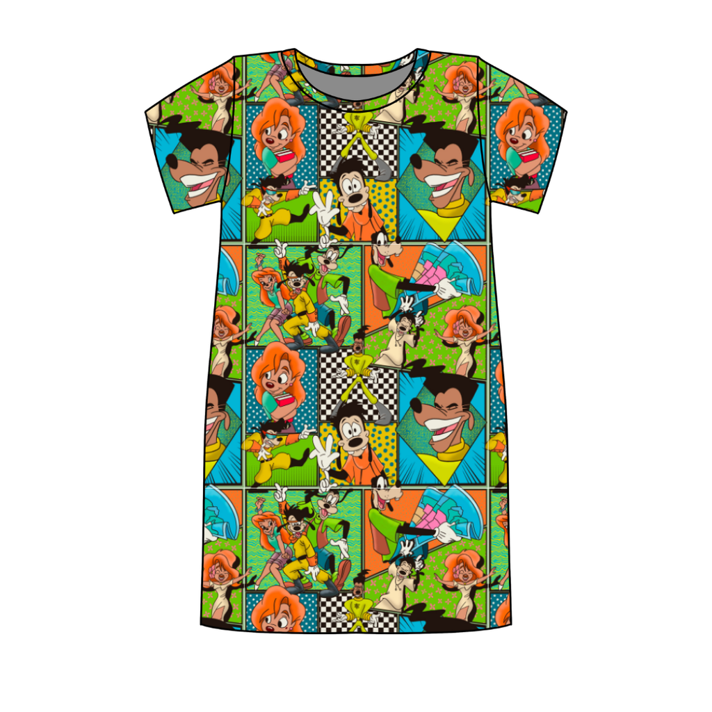 Stand Out Poppy Oversized Sleep Shirt Bamboo - Pre Order