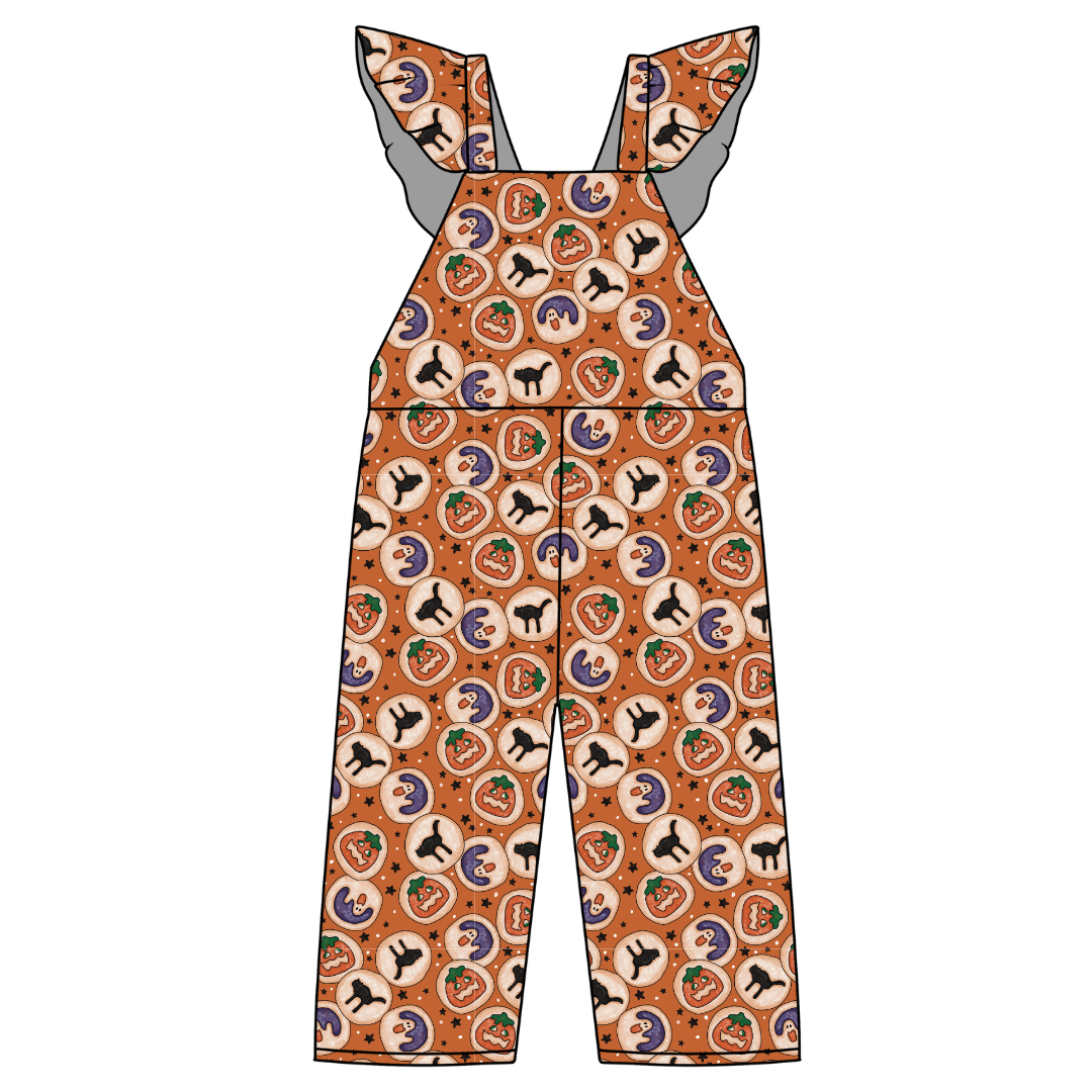 Cookie Party - Daisy Girl's Flutter Jumpsuit Knit - PRE ORDER