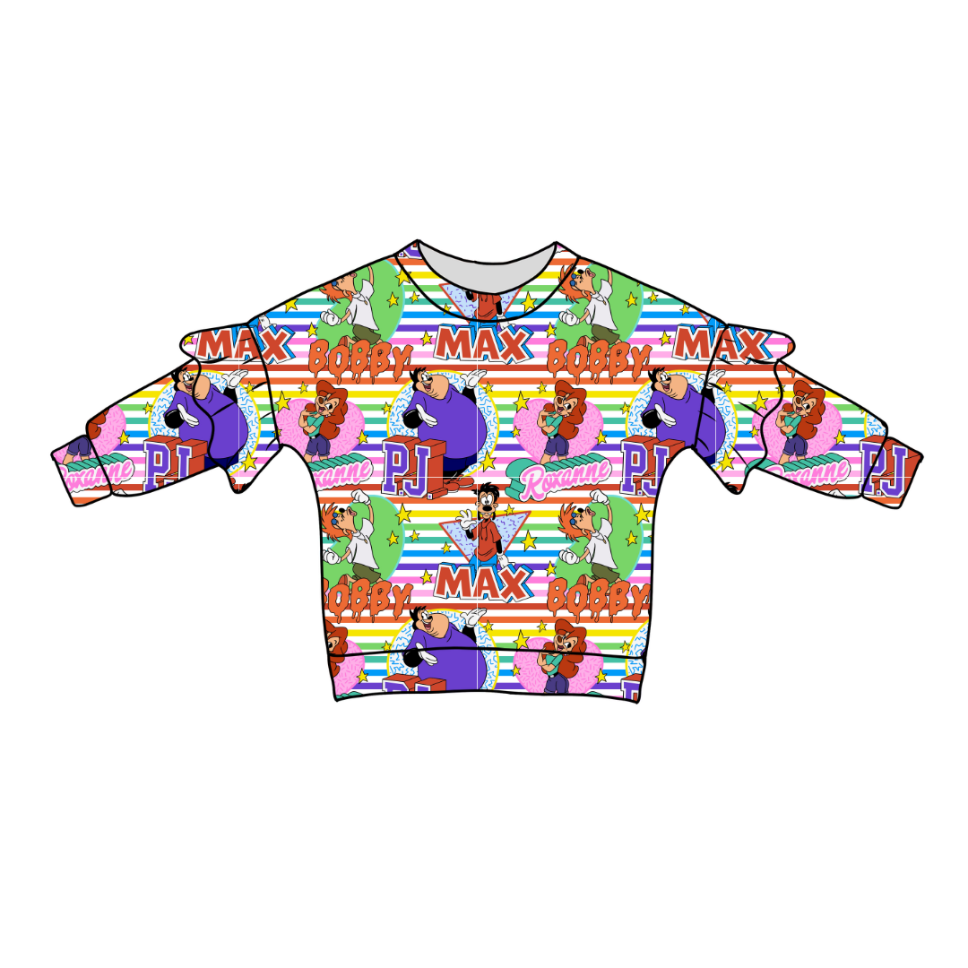 Stand Out, Bobby! Lillie Ruffle Sweater Bamboo - PRE ORDER