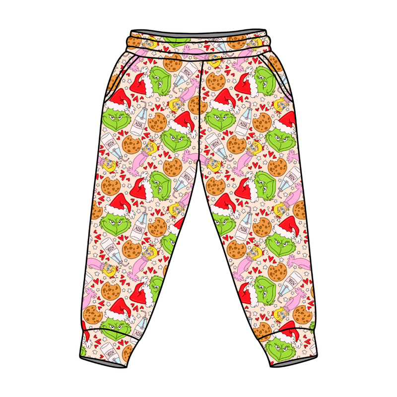 Heart of Whoo Ville Tyler Joggers - Knit - Pre Order - Christmas Special