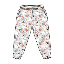 Jolly Snowman - Blue Tyler Joggers - Knit - Pre Order - Christmas Special