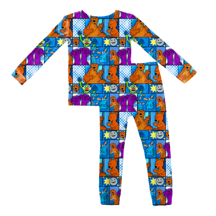 House of Blue Slumber Bamboo Long Sleeve Pants Set - PRE ORDER