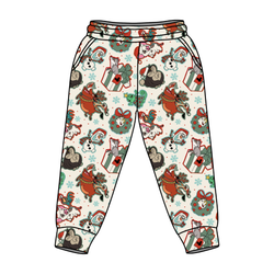 Christmas Sidekicks Tyler Joggers - Knit - Pre Order - Christmas Special