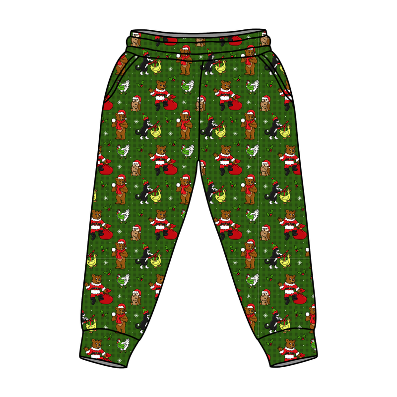 Cozy Cabin Christmas Tyler Joggers - Knit - Pre Order - Christmas Special
