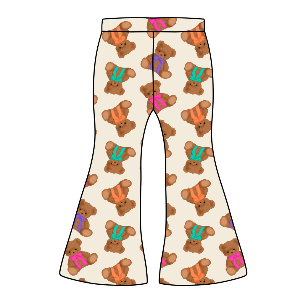 Cuddle Cuties Mod Adult Flare Bamboo Pants - Pre Order