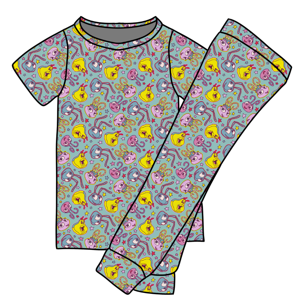 Bugs Cozy Bamboo Short Sleeve Pants Set - PRE ORDER