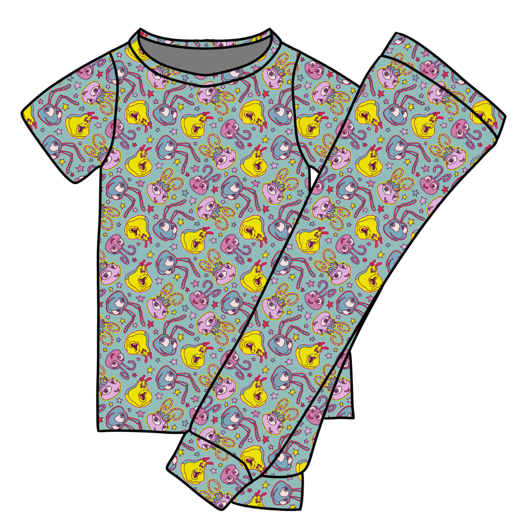 Bugs Cozy Bamboo Short Sleeve Pants Set - PRE ORDER
