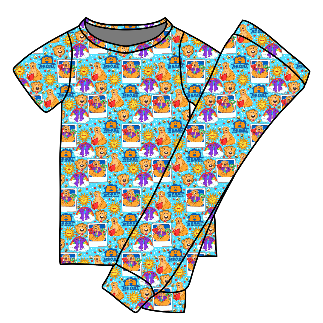 What's the story? Cozy Bamboo Short Sleeve Pants Set - PRE ORDER